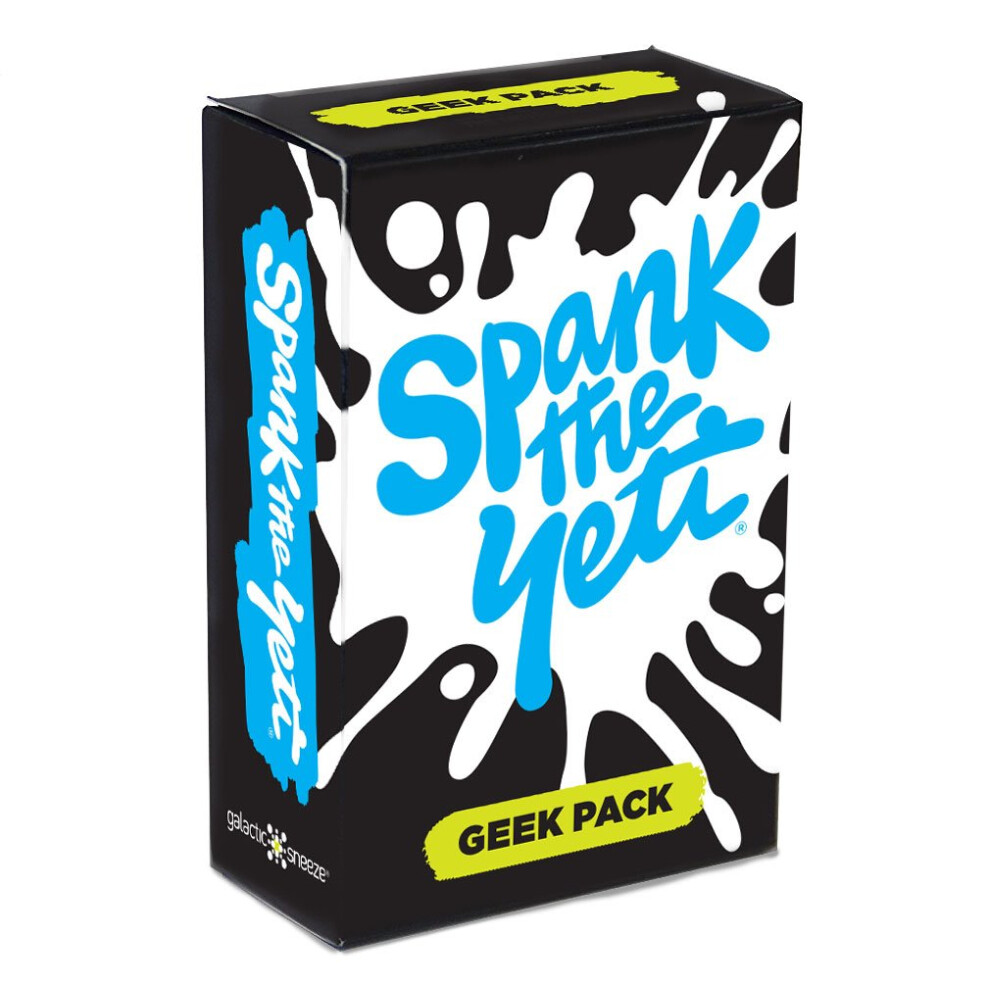 Galactic Sneeze Spank The Yeti Game: Geek Pack Expansion (Adult Party Game)