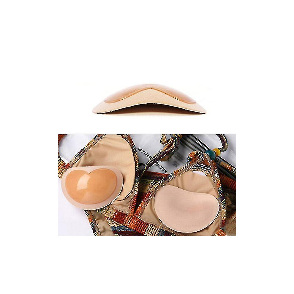 Womens Bra Inserts Silicone Breast Enhancer Shaper Push Up Bra Pads Bikini Gel Inserts Swimsuit Pads