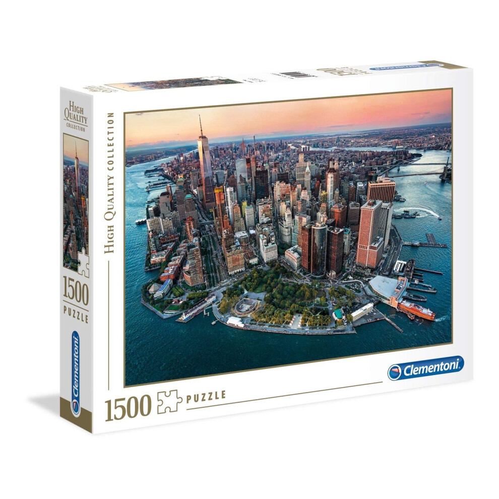 Clementoni - 31810 - Collection Puzzle for Children and Adults -New York-1500 Pieces