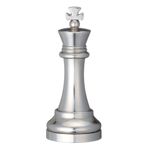 Hanayama Cast Chess Silver King (King) (9326665)