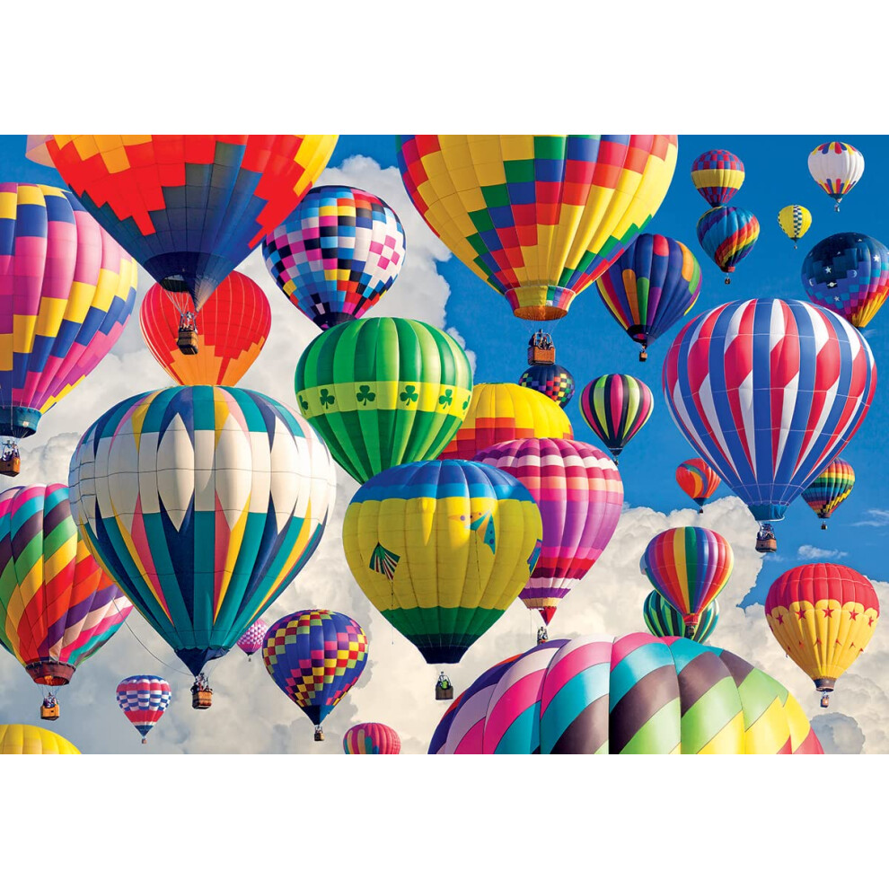 RoseArt - Kodak Premium - Hot Air Balloons Above The Clouds - 1500 Piece Jigsaw Puzzle for Adults