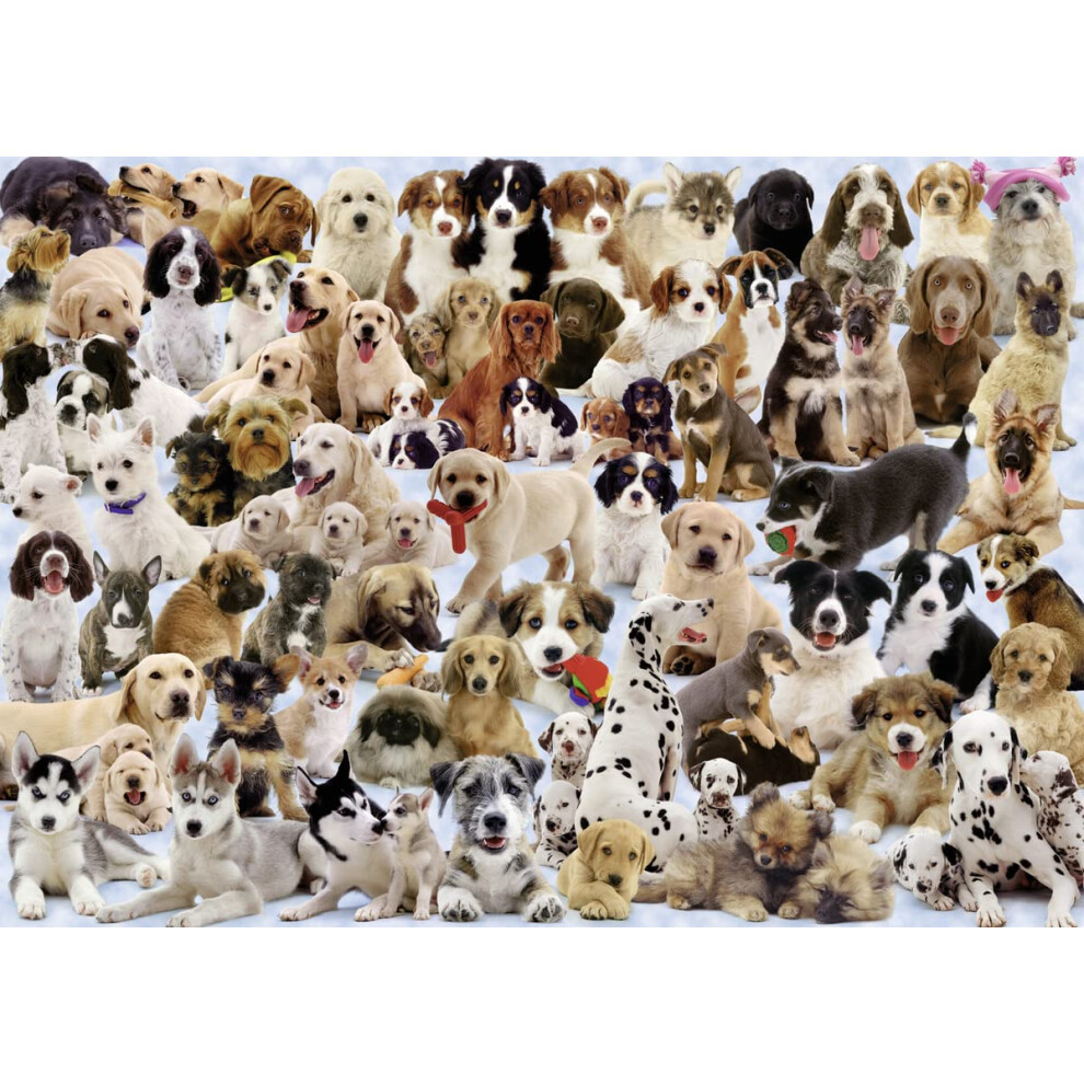 Ravensburger Dogs Galore Jigsaw Puzzle - Engaging 1000-Piece Puzzle for Adults | Unique Softclick Technology | Perfect Fit Pieces | Ideal Gi