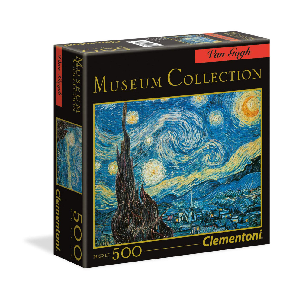 Clementoni Starry Night 500 Piece Vincent Van Gogh Jigsaw Puzzle