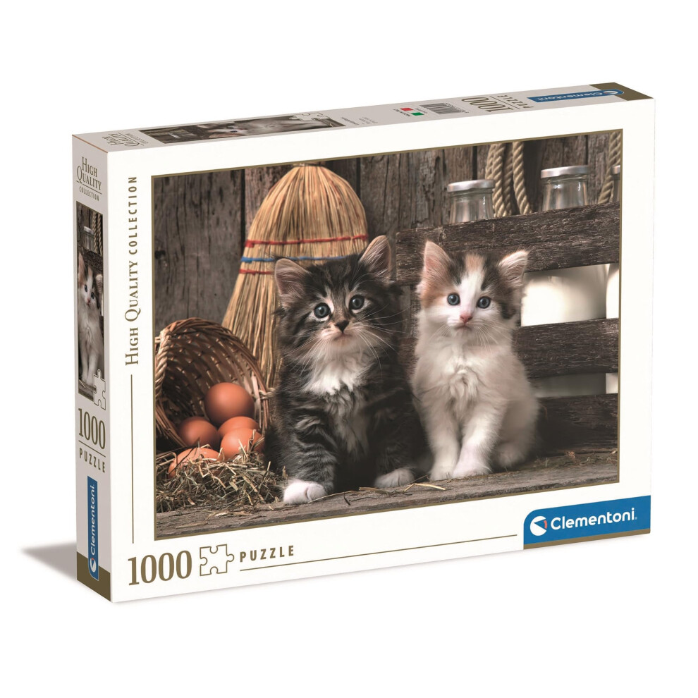 Clementoni ""Cute Kittens Puzzle (1000 Piece)