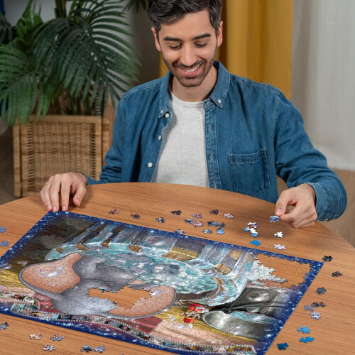 Ravensburger Palapeli - RAVENSBURGER - Dumbo - 1000 palaa - Piirretyt - Aikuisille 2