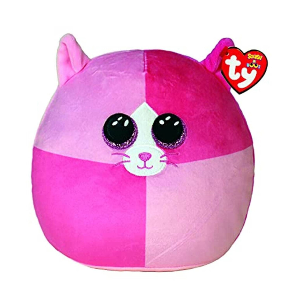 Ty Toys - Squish a Boo Pink Cat Scarlet - 20 CM  2008299