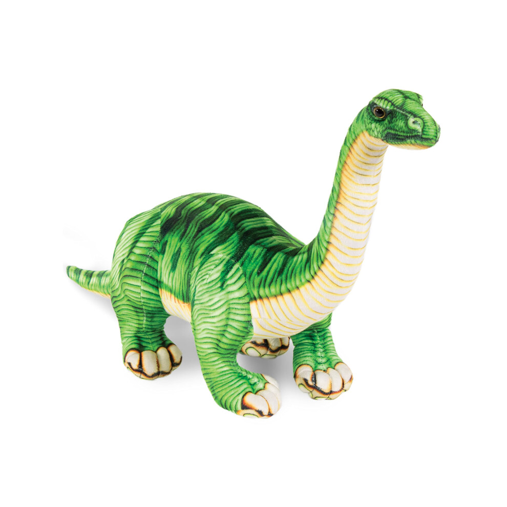 Real Planet 21.5"" Dinosaur Plush Toy - Dinosaur Stuffed Animals  Dino Plushie  Stuffed Dinosaur Plush  Little Boy Dinosaur Toys  (Green Apa