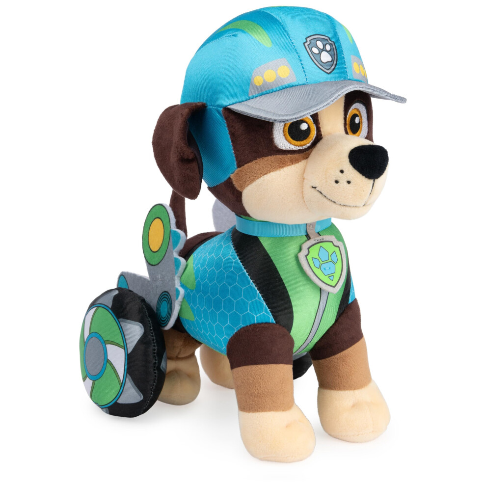 GUND PAW Patrol Rex in Heroic Standing Position  Premium Stuffed Animal for Ages 1 and Up  12