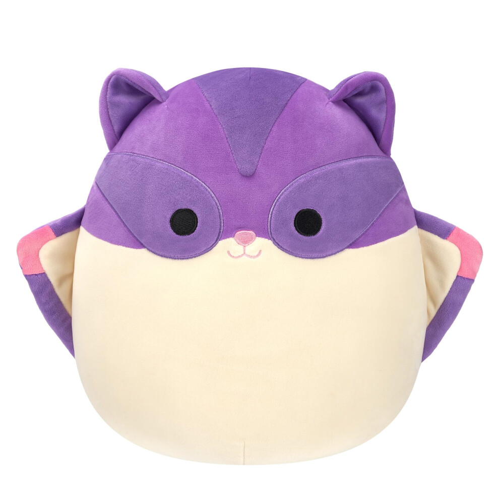 Squishmallows Original 12-Inch Joy Purple Sugar Glider - Official Jazwares Plush