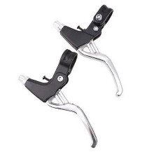 1 Pair Of Mountain Bike Brake Handle Brake Handle Folding Bicycle Variable Speed Racing Brake Handle All Aluminum Alloy Brake Handle Accessories