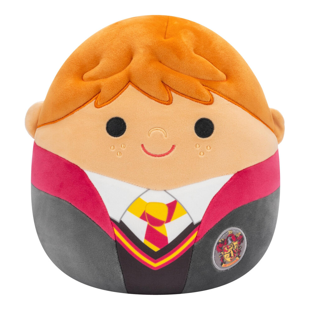 Squishmallows Original Harry Potter 10-Inch Ron Weasley Plush - Medium-Sized Ultrasoft Official Jazwares Plush