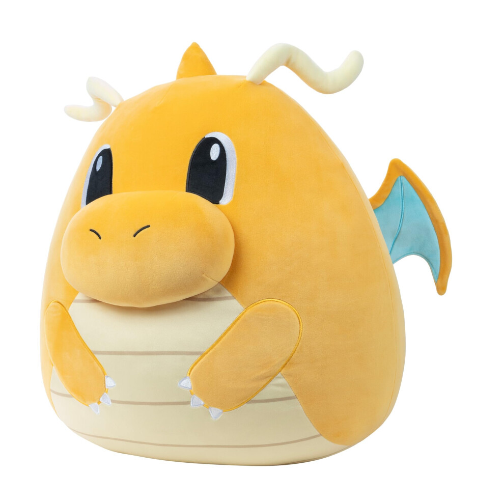 Squishmallows Original 20-Inch Dragonite Pok?mon Plush - Jumbo Ultrasoft Official Jazwares Plush