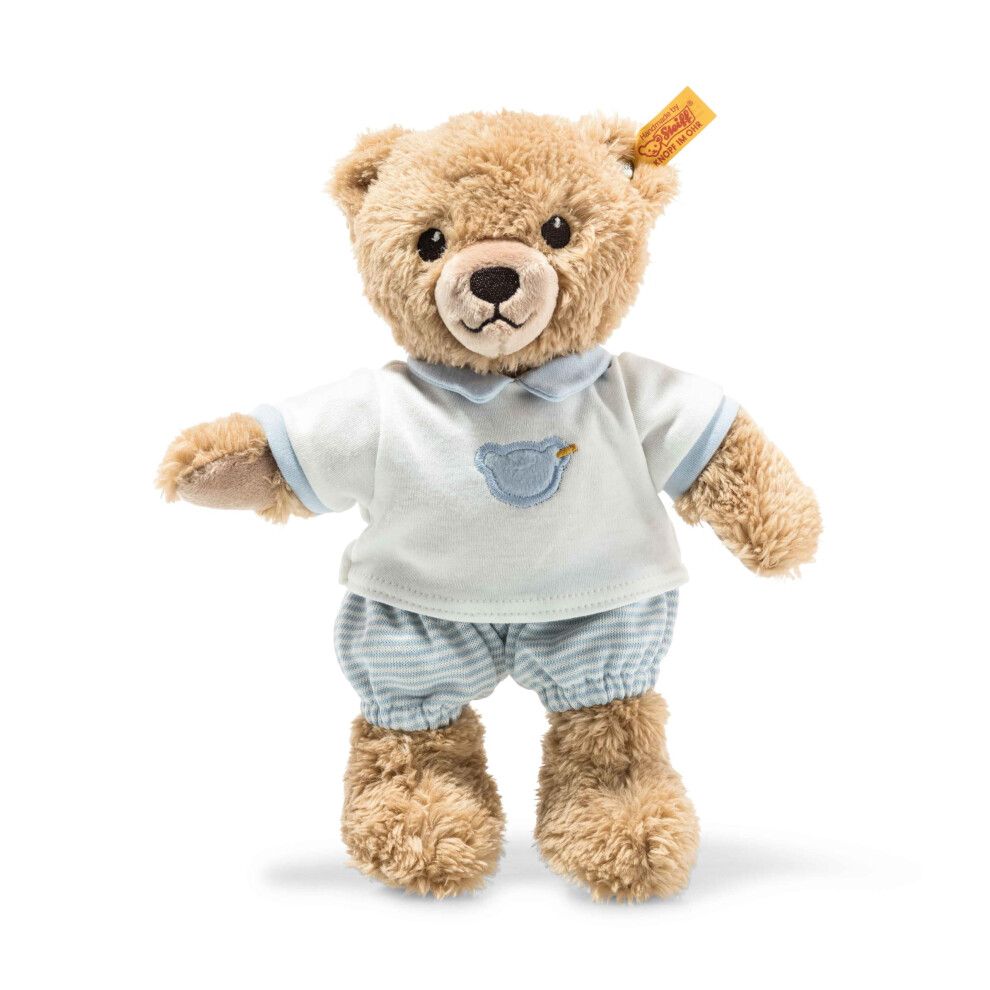 Steiff Sleep Well Bear Plush  Blue