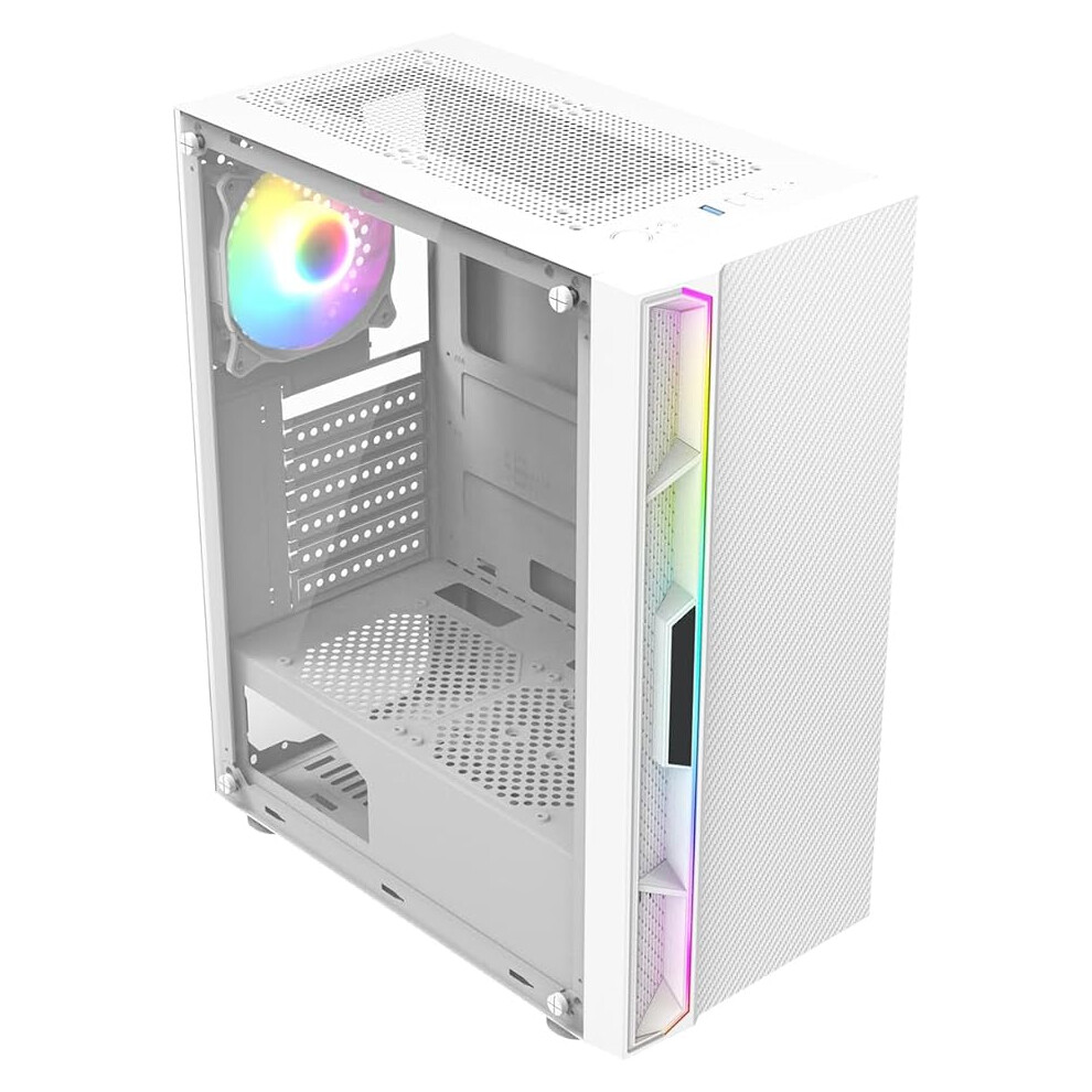 Ezztech (Galaxy White, Tower Only ) Gaming Pc Tower I5 Hdd + Ssd 16Gb Ram Gt730