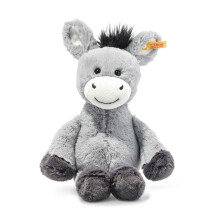 Steiff Dinkie Donkey  Premium Donkey Stuffed Animal  Donkey Toys  Stuffed Donkey  Donkey Plush  Cute Plushies  Plushy Toy for Girls Boys and Kids  Sof