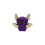 Ty Ty Beanie Boos Count - Purple Bat Med 1