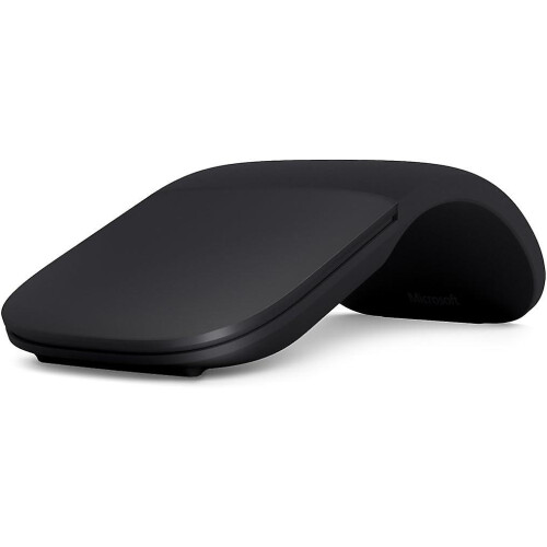 Microsoft Arc Bluetooth Mouse - Ultra-Slim, Ambidextrous, Touchpad Scrolling, Bluetooth 4.0, Windows/Mac/Chrome OS Compatible, Black