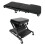 Switzer SwitZer 2in1 Mobile Folding Mechanics Car Creeper Trolley Seat Stool Chair Black 13