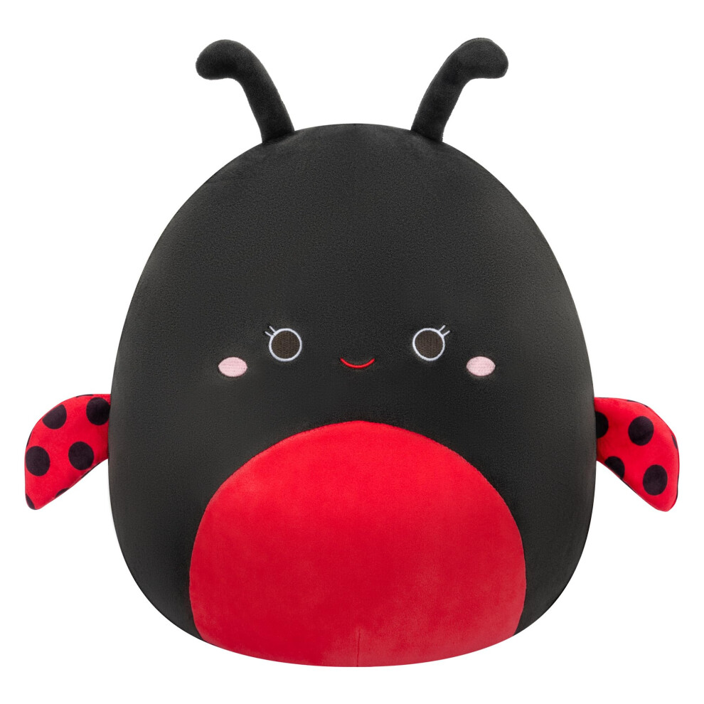 Squishmallows Original 12-Inch Trudy Ladybug with Spotted Wings - Official Jazwares Plush