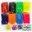 Rainbow Loom Θησαυρός NEON Έκδοση, 8.000 Λάστιχα σε 8 Νεόν Χρώματα, και 2 Δωρεάν Χαρούμενα Looms 3