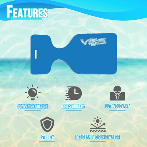 VOS Phoenix Water Solid Saddle Floats for Adults and Kids -2 Pc Pack ...