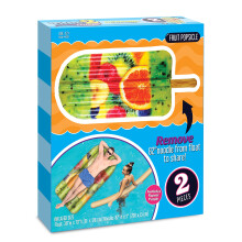 Fruitijslollyvlotter en noodle - Opblaasbare vlotten voor zwembadvlotters voor kinderen en volwassenen - Grote opblaasvlotter voor zwemmen in de zome