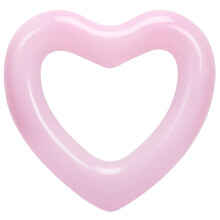 HeySplash Pool Floats Adult Size Heart Inflatable Pool Floatie for Bachelorette Party Swim Tube Rings River Lake Beach Floaty Wedding Br