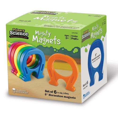 Learning Resources Learning Resources Mäktiga Magneter, Set om 6
