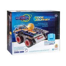 Snap Circuits Code Journey, Costruisci il tuo circuito, Codifica i tuoi comandi, Controllo Bluetooth, Gioco STEM