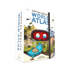 Abacus Brands Virtuele Wereldatlas Cadeauset - Geïllustreerde Interactieve VR Atlas en STEM Activiteitenset - Voor 8 Jaar en Oudere