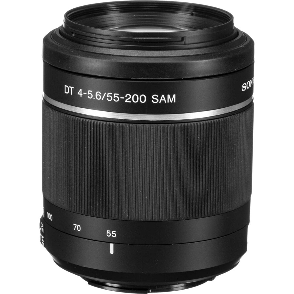 Sony 55-200mm f/4-5.6 SAM DT Telephoto Zoom Lens for Sony Alpha Digital SLR Cameras