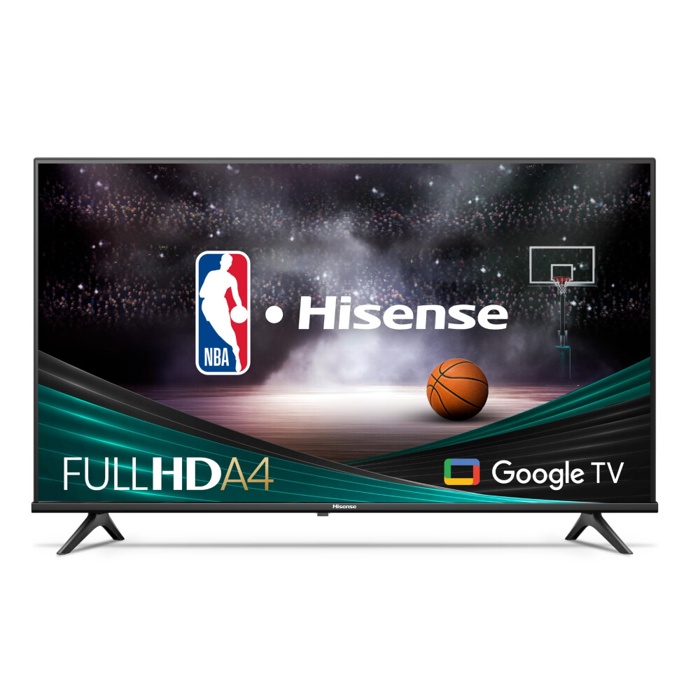 Hisense 32-Inch Class A4 Series FHD 1080p Google Smart TV (32A4K) - DTS Virtual: X  Game & Sports Modes  Chromecast Built-in  Alexa Compatib