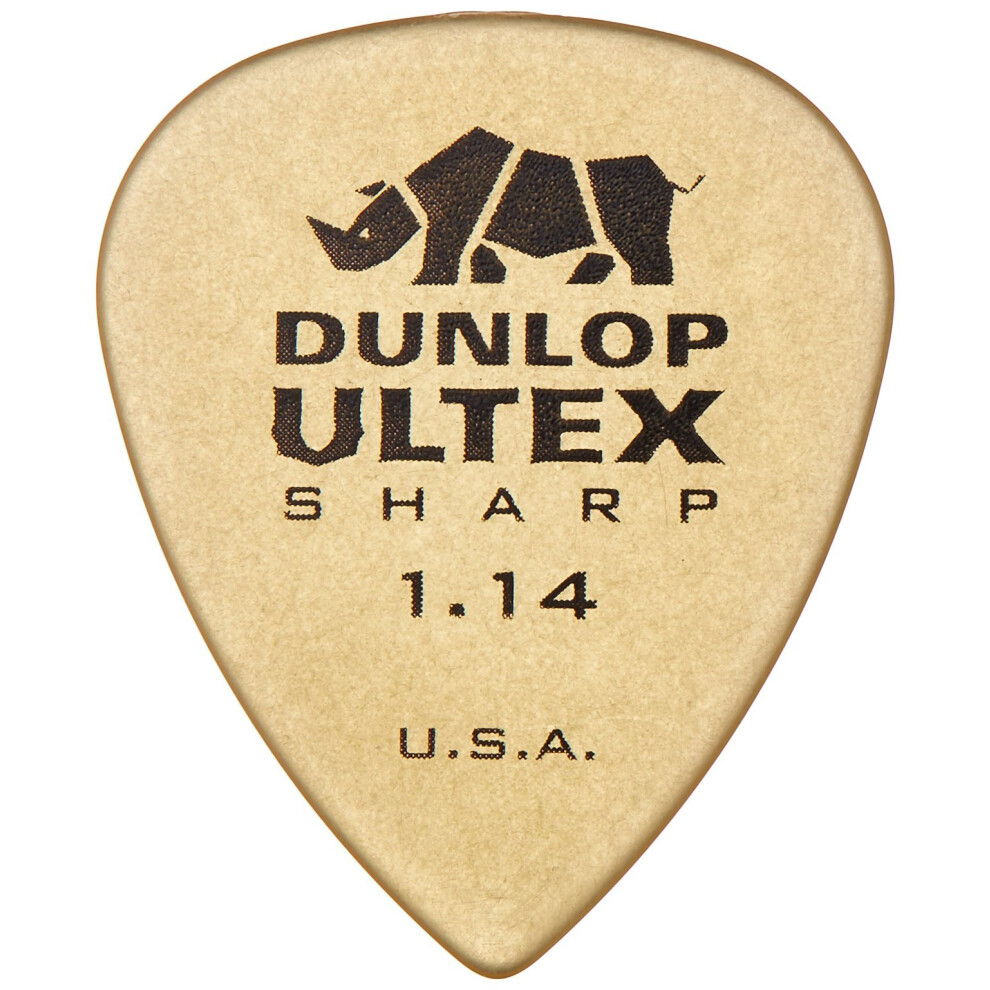 JIM DUNLOP 433P1.14 Ultex Sharp  1.14mm  6/Player's Pack