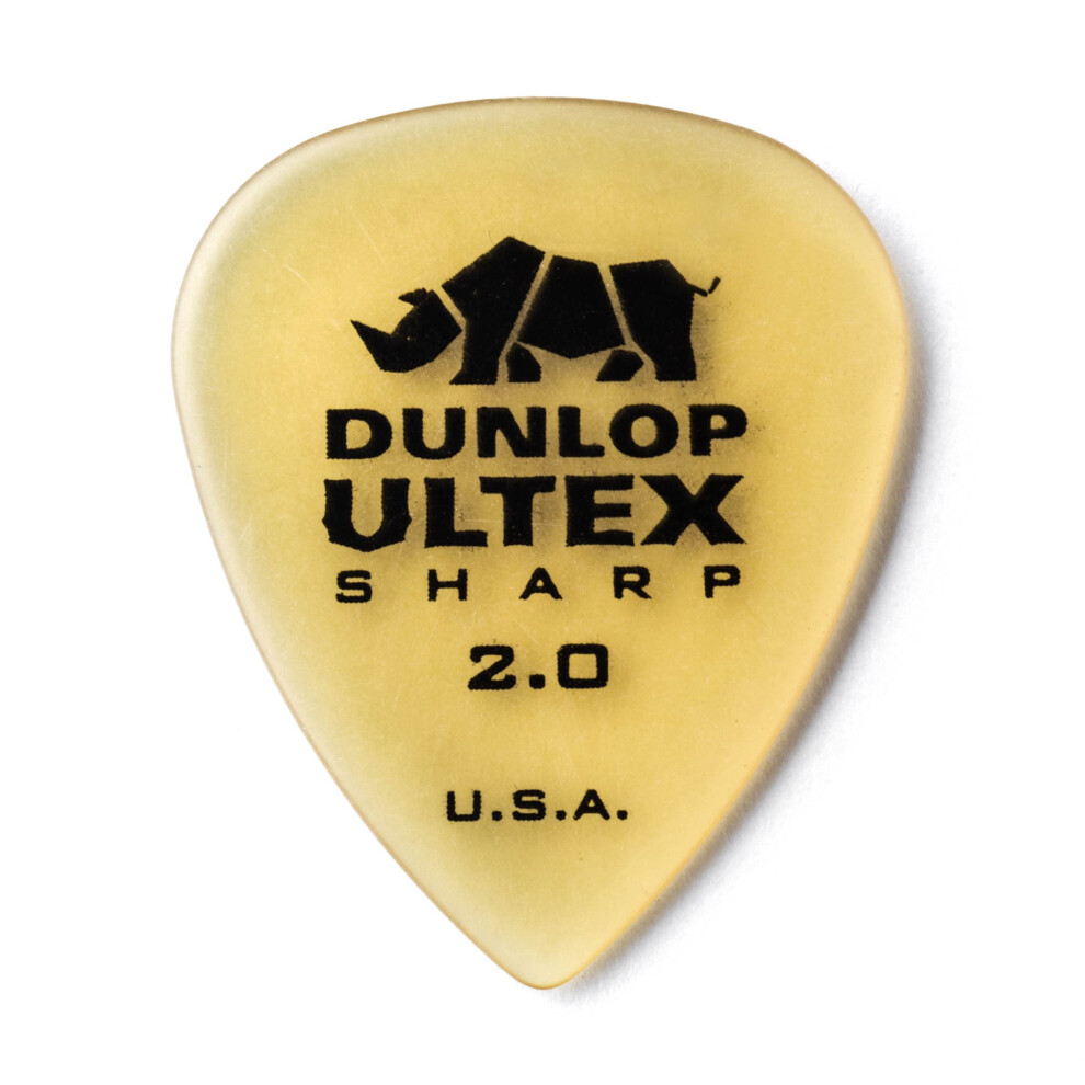 Dunlop 433P2.0 Ultex Sharp  2.0mm  6/Player's Pack