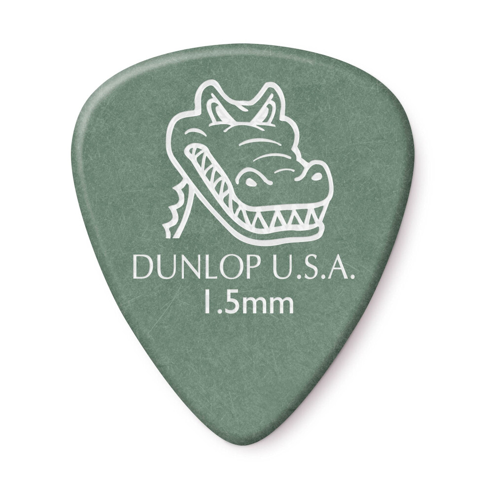 Jim Dunlop 417P1.50 Gator Standard Guitar Pick Player Pack (Pack Of 12)-image