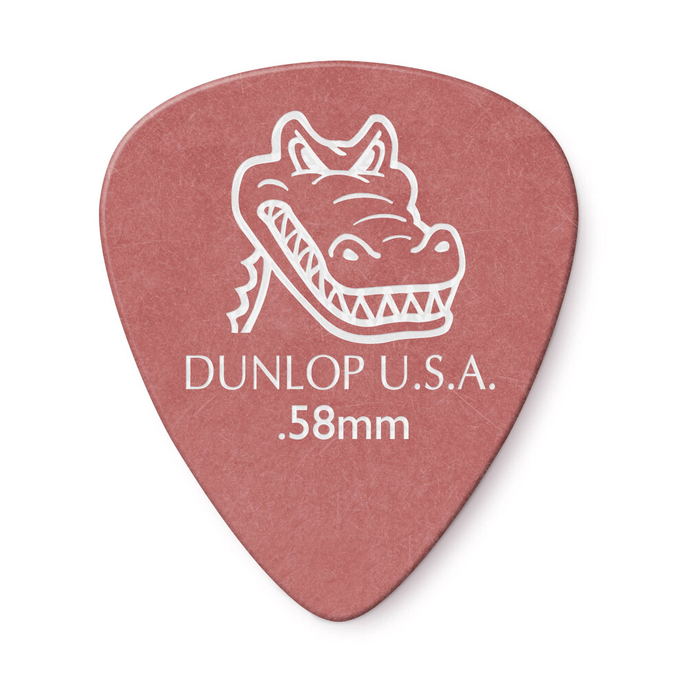 JIM DUNLOP Gator Grip  Red  .58mm  12/Player's Pack