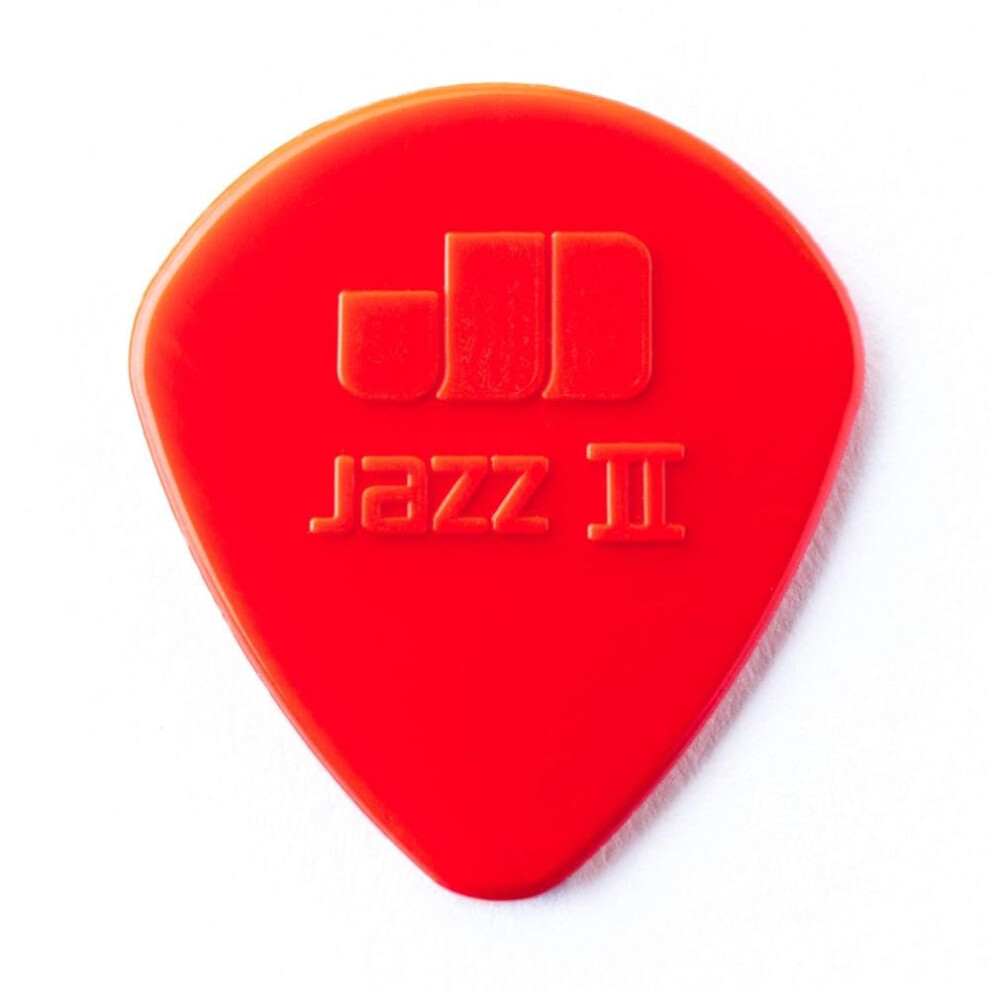 Dunlop 47P2N Nylon Jazz II  Red  1.18mm  6/Player's Pack