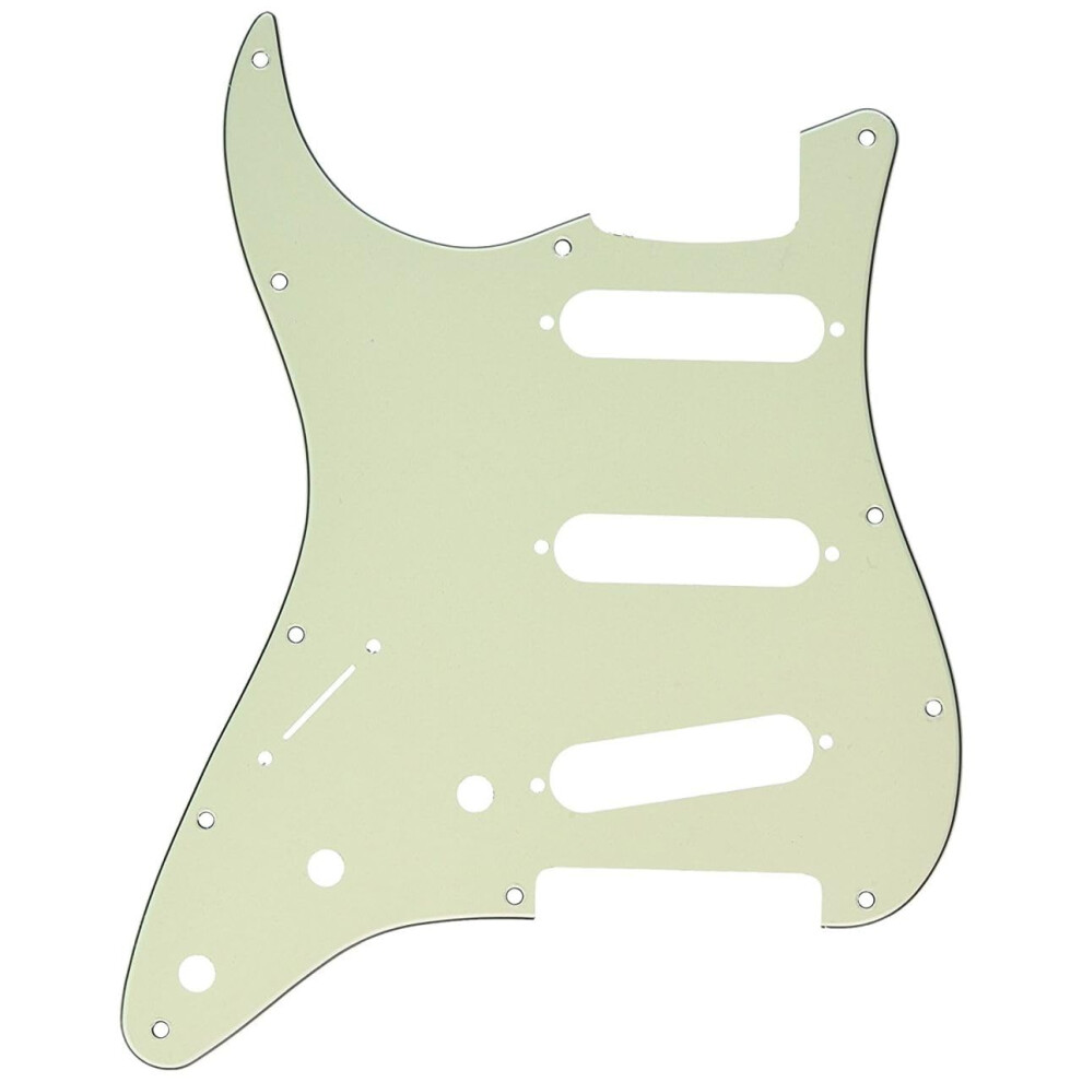 Fender Vintage-Style Pickguard  '68 Stratocaster LH  11-Hole - Mint Green 3-Ply