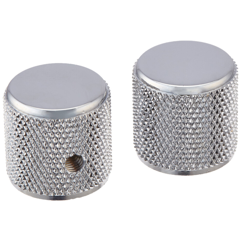 Fender Telecaster/Precision Bass Knobs - Knurled Chrome