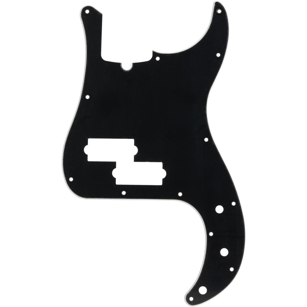 Fender Standard Precision Bass Pickguard 13 Hole  3-Ply - Black