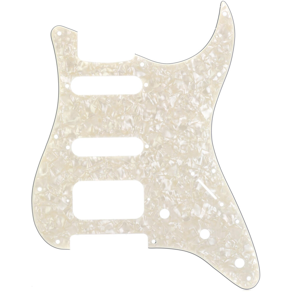 Fender Lone Star Pickguard  White Moto