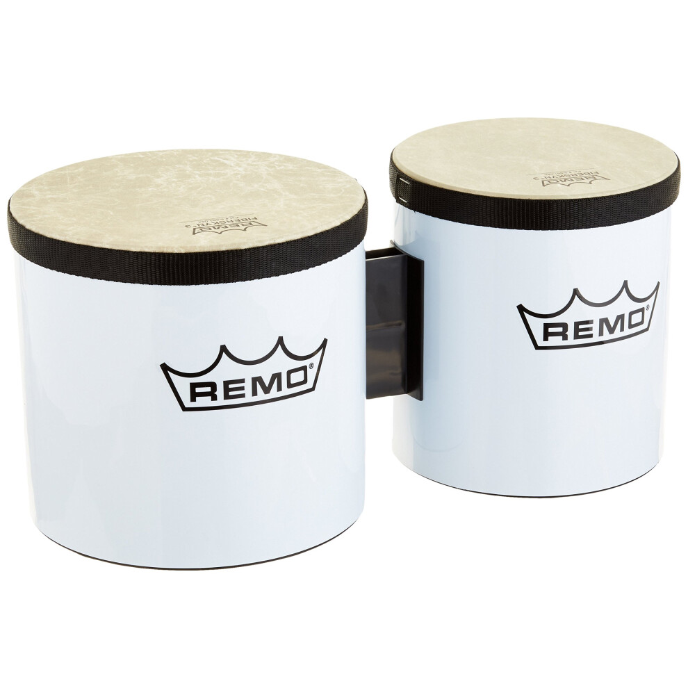 Remo BG-5300-00 Festival Bongo Drum - White  6""-7""