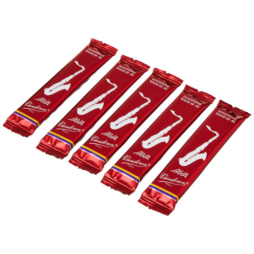 Vandoren SR2725R Saksofon tenorowy JAVA Czerwone stroiki, siła 2,5; Pudełko 5 1