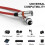 Ebxya XLR Cbles 2ft 4 Pack Cble microphone Cble xlr Cble xlr 3 broches mle  microphone Mcran 2