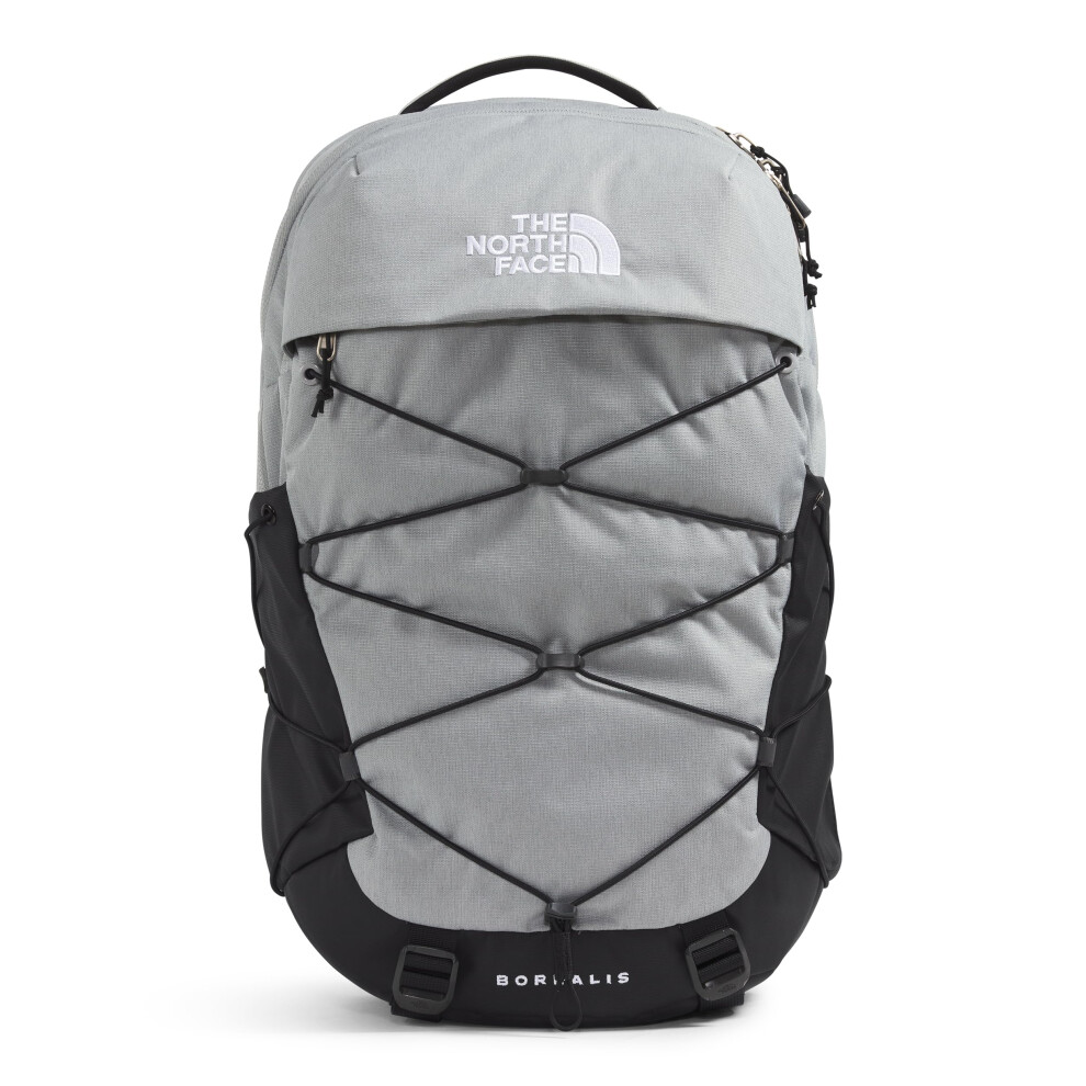 THE NORTH FACE Borealis Commuter Laptop Backpack  Meld Grey Dark Heather/TNF Black-NPF  One Size