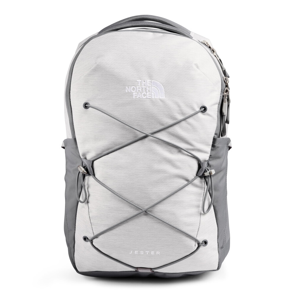 THE NORTH FACE Women's Jester Everyday Laptop Backpack  TNF White Metallic M?lange/Mid Grey-NPF  One Size