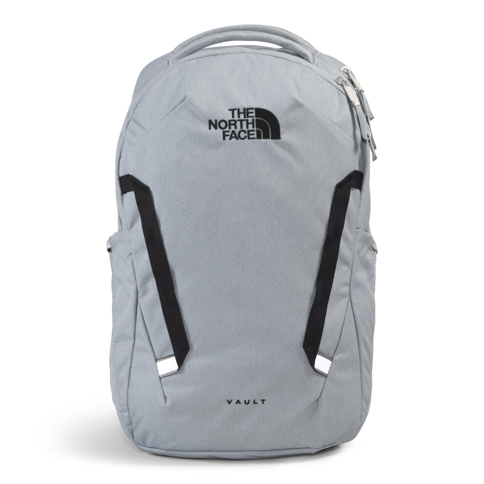 THE NORTH FACE Vault Everyday Laptop Backpack  Mid Grey Dark Heather/TNF Black-NPF  One Size