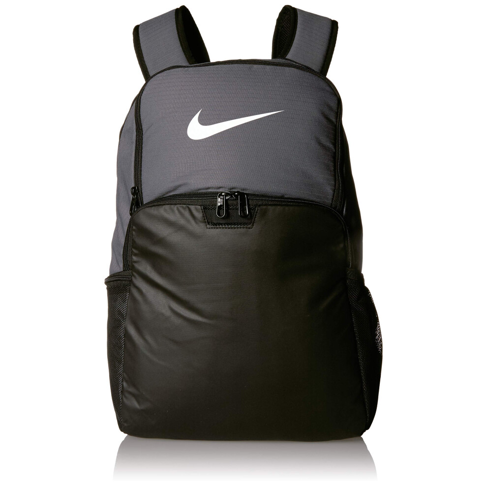 NIKE Brasilia XLarge Backpack 9.0  Flint Grey/Black/White  Misc