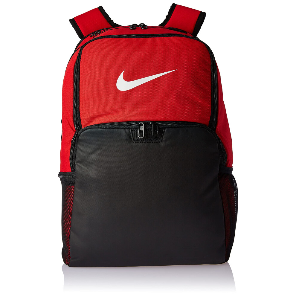 NIKE Brasilia XLarge Backpack 9.0  University Red/Black/White  Misc