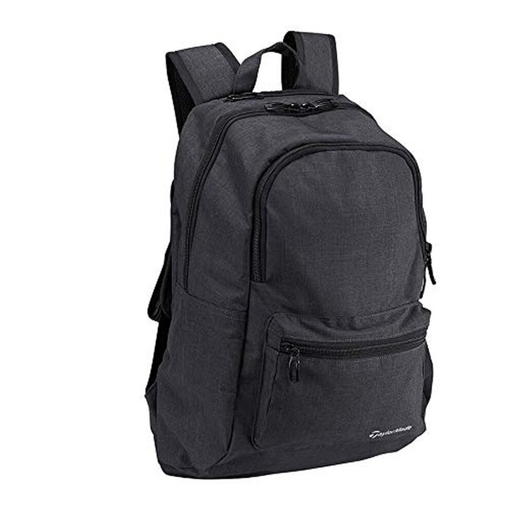 TaylorMade 2019 Lifestyle Players Backpack  Charcoal/Black